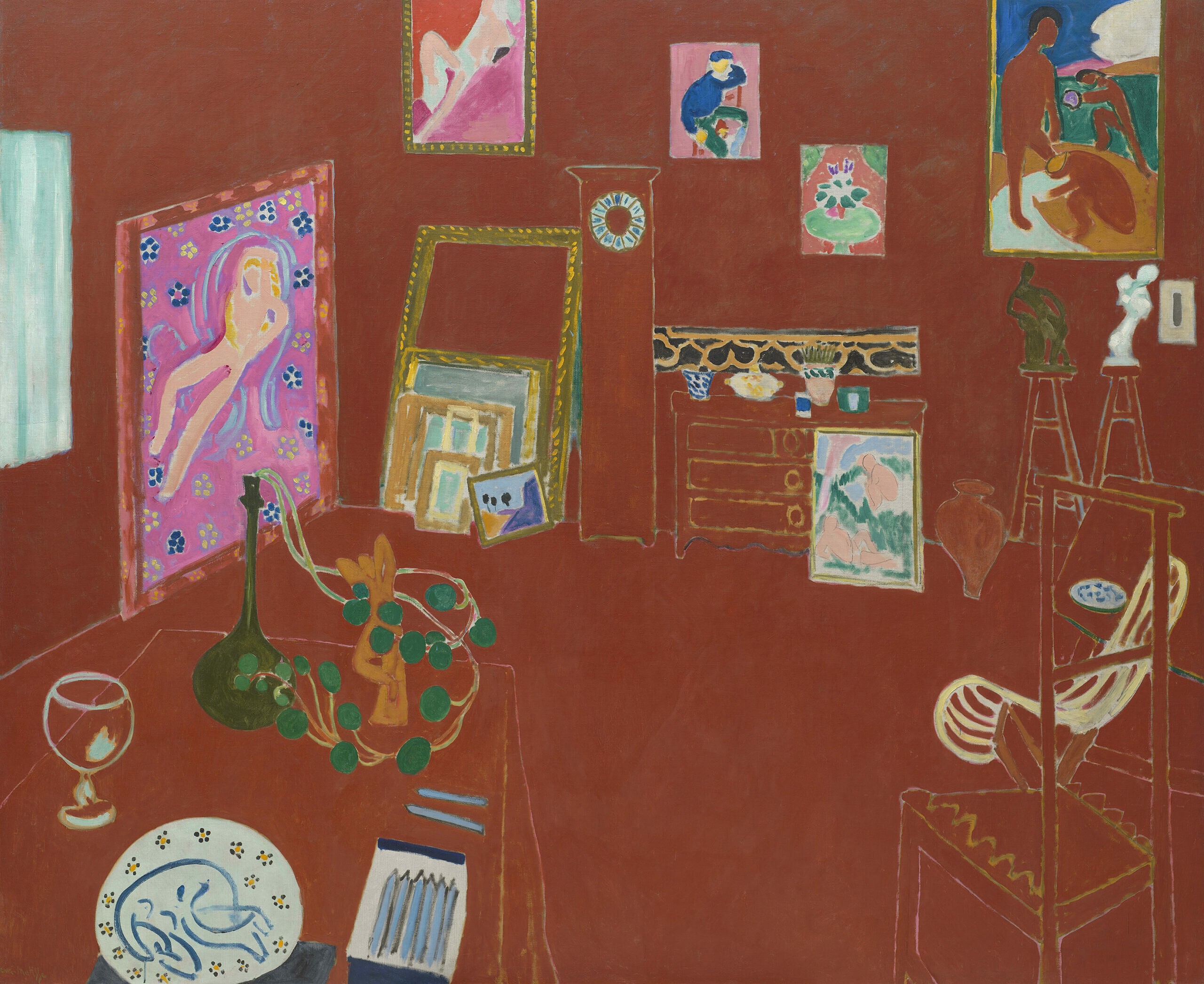 Matisse, The Red Studio, MoMa New York