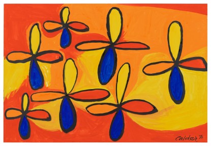 Alexander Calder, Fleurs, 1970