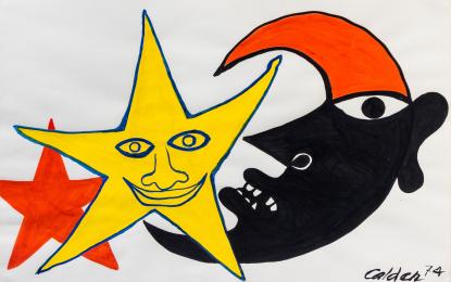 Alexander Calder, Mirobolant, 1974