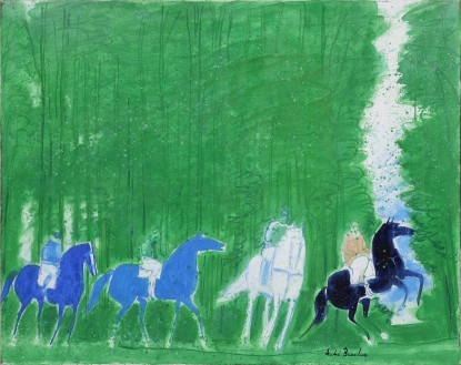 André Brasilier, Le Bocage vert, 1996