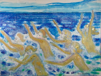 André Brasilier, Les Naïades, 2025