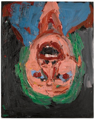 Georg Baselitz, Portrait laid, 1987