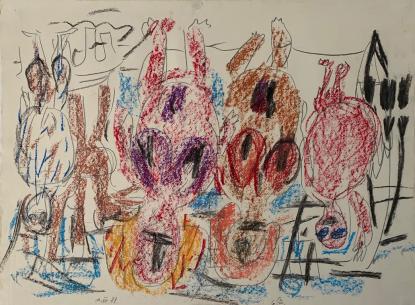 Georg Baselitz, Ohne Titel, 