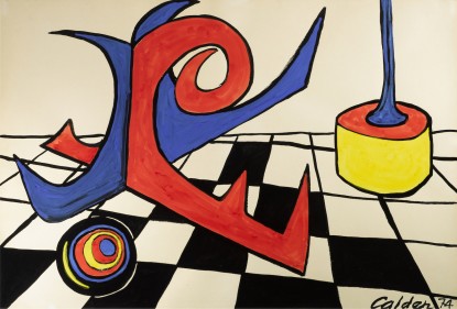 Alexander Calder, Stabile, 1974