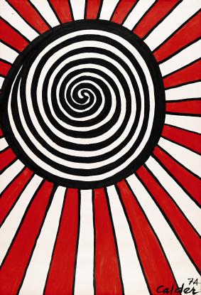 Alexander Calder, Good shot, 1974