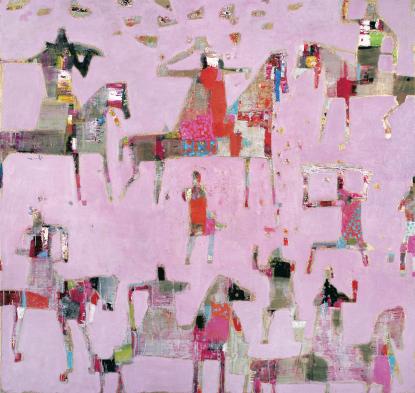 Reza Derakshani, Hunt Elegance, 2020