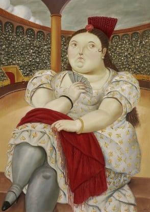 Fernando Botero, En la plaza, 1987