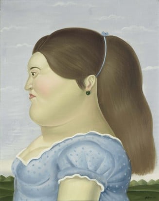 Fernando Botero, Lady in Profile, 1983
