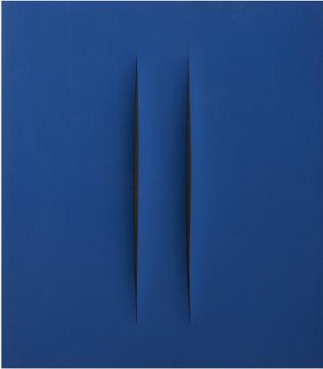 Lucio Fontana, Concetto Spaziale, Attese, 1968