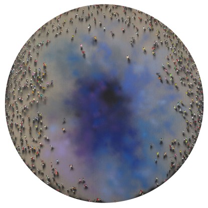 Juan Genovés, Vislumbre, 2017