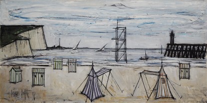 Bernard Buffet, Plage, 1956