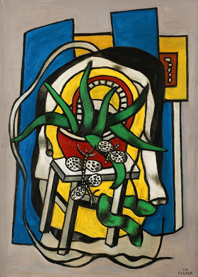Fernand Léger, Nature morte aux trois papillons,1952