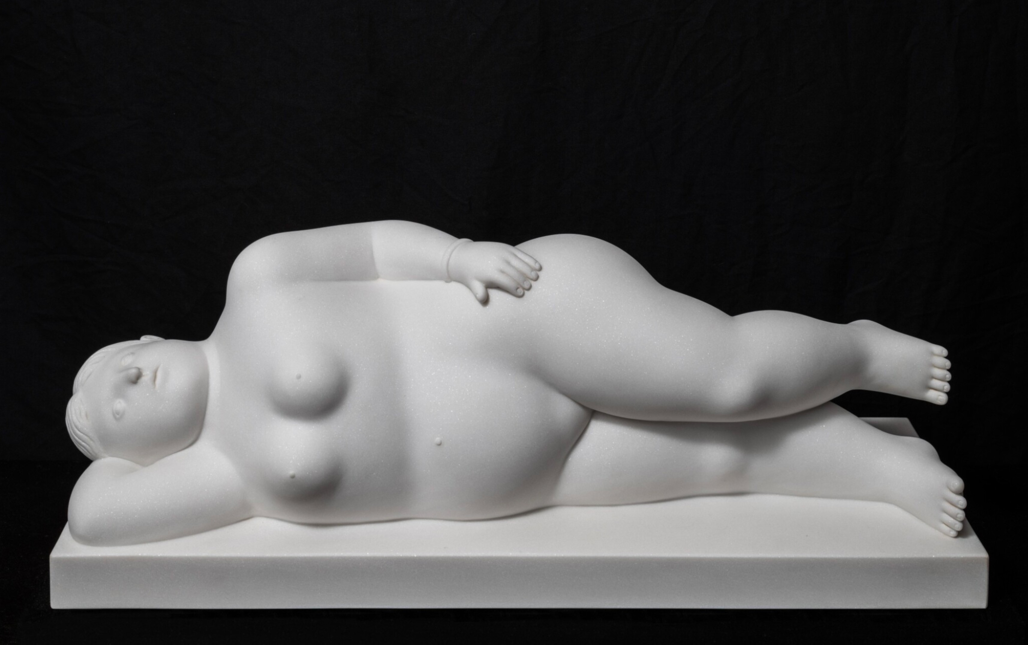 Fernando Botero, Donna Sdraiata, 2003