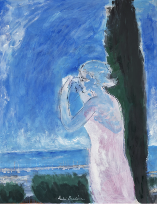 André Brasilier, Regard sur la mer, 2022