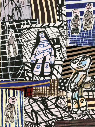 Jean Dubuffet, Site habité, 1979